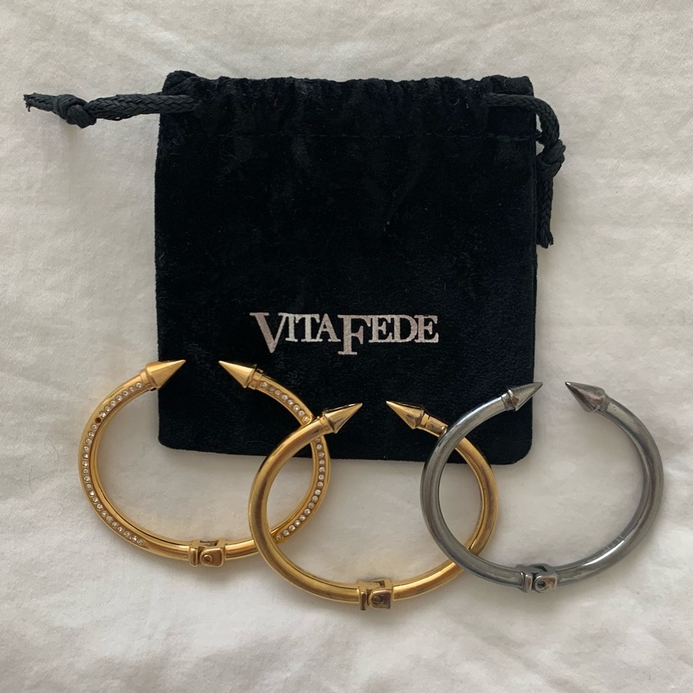 Vita Fede Mini Titan Bracelets - Set of 3